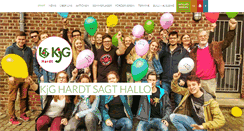 Desktop Screenshot of kjg-hardt.de