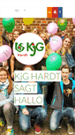 Mobile Screenshot of kjg-hardt.de